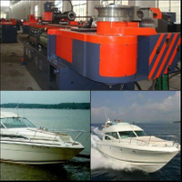 Máquina dobladora de tubos/tubos grandes modelo grande (GM-SB-120NCBA)