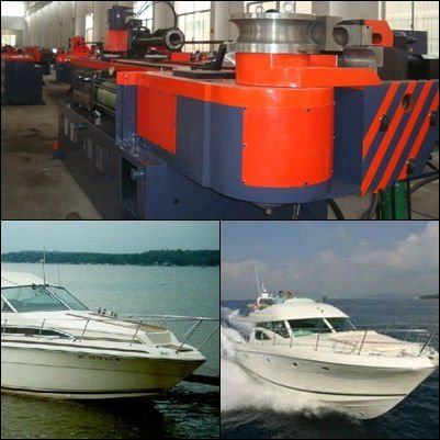 Máquina dobladora de tubos/tubos grandes modelo grande (GM-SB-120NCBA)