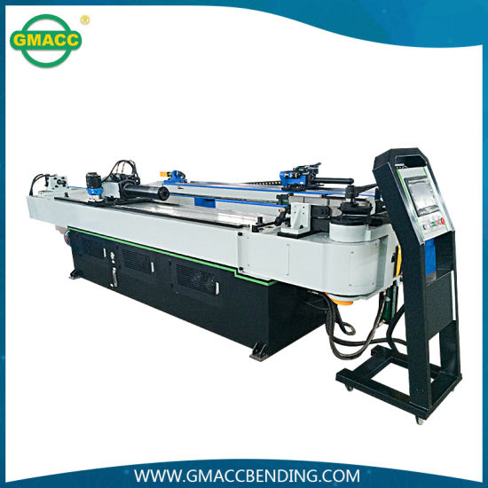 Máquina dobladora de un solo cabezal con control numérico totalmente automática GM-Sb-76CNC
