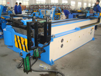 Máquina dobladora de un solo cabezal con control numérico totalmente automática GM-Sb-76CNC fabricada en China