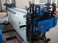 Máquina dobladora de tubos con servomotor CNC con matriz de limpiaparabrisas (GM-SB-38CNC)