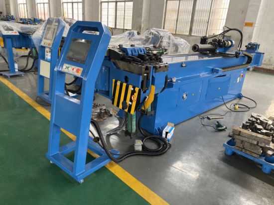 Máquina dobladora de un solo cabezal con control numérico totalmente automática GM-Sb-76CNC